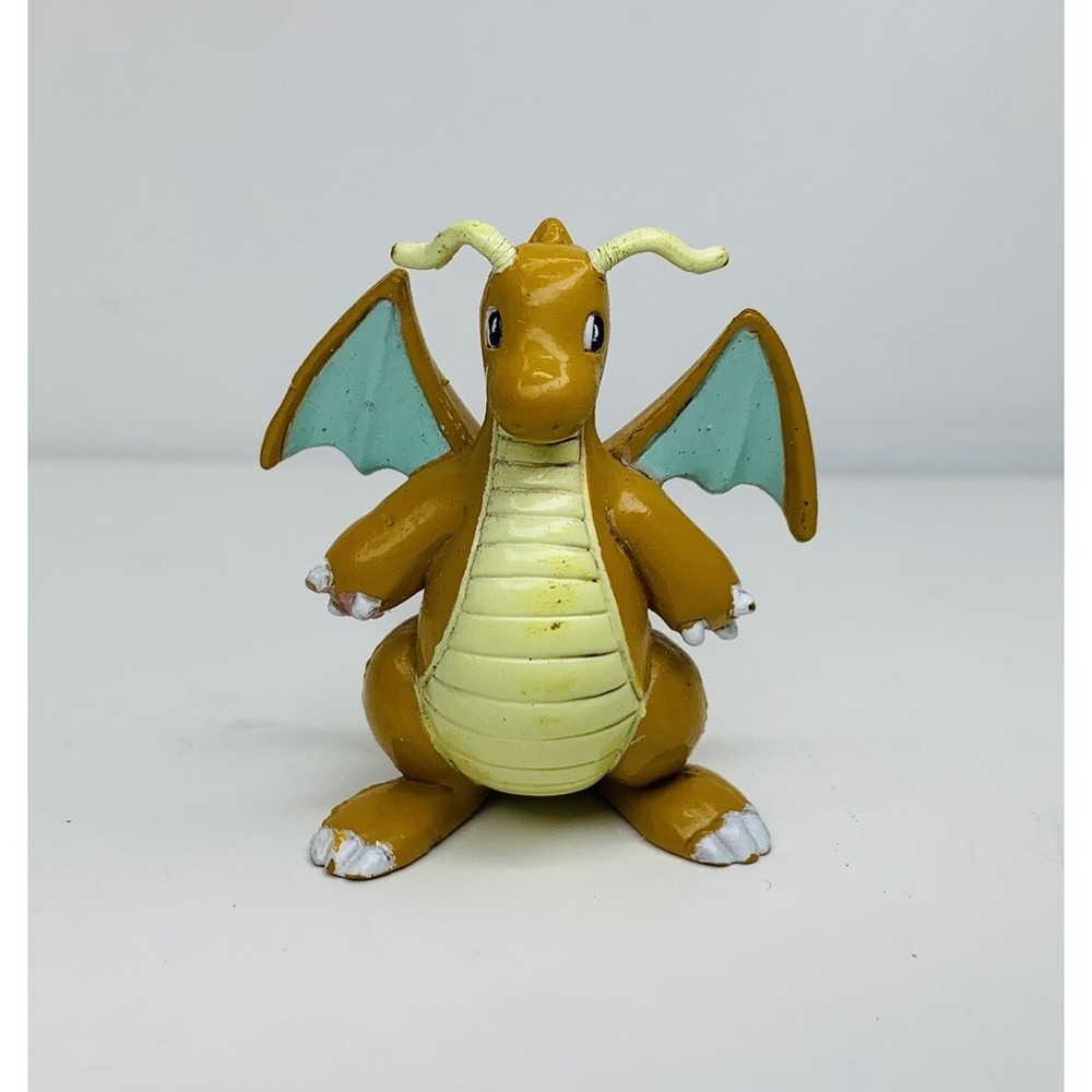 Pokemon Dragonite Toy Takara TOMY 2" Figure Nintendo VTG  1999 Japan